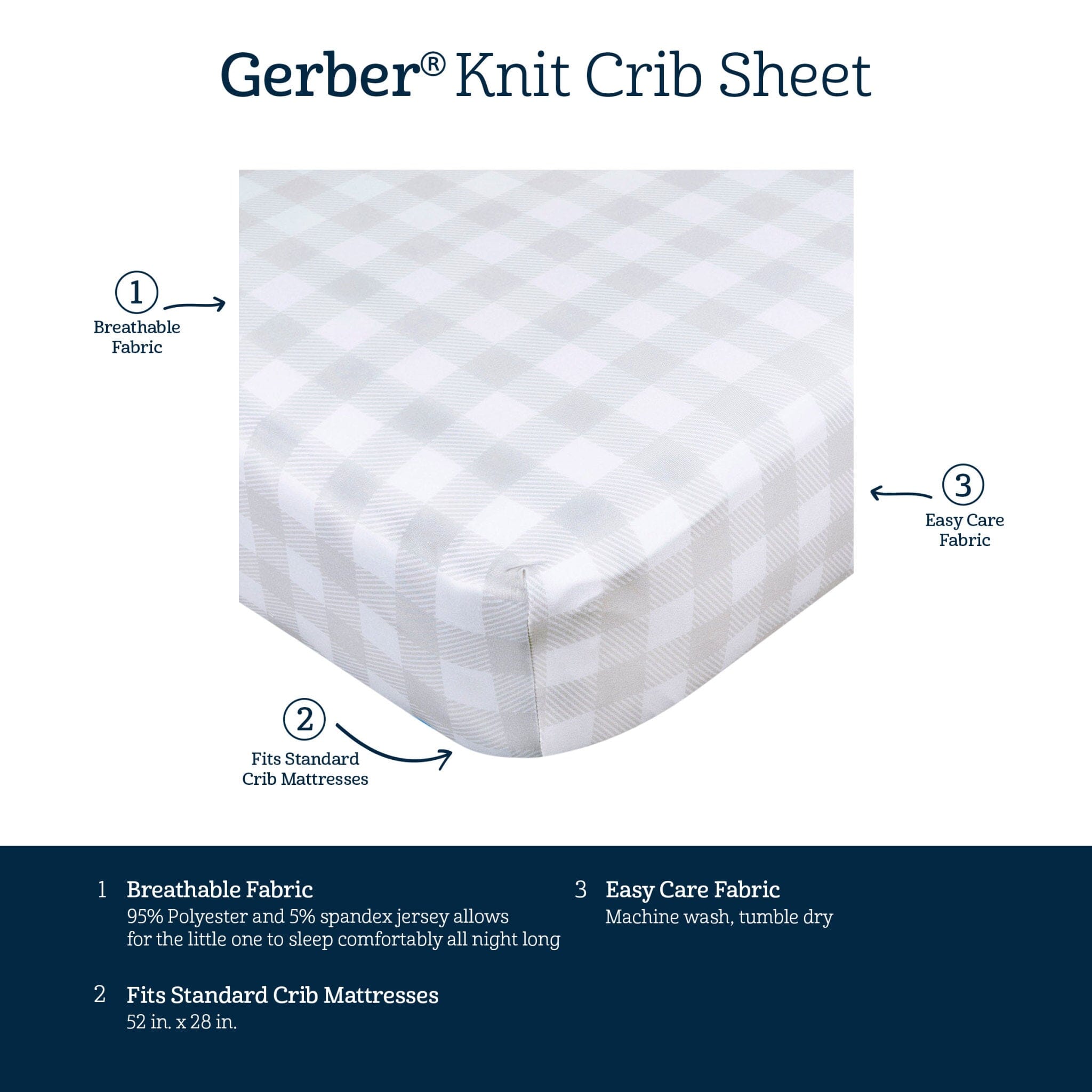 2-Pack Baby Girls Animal Geo Crib Sheet Crib Sheets Gerber® 