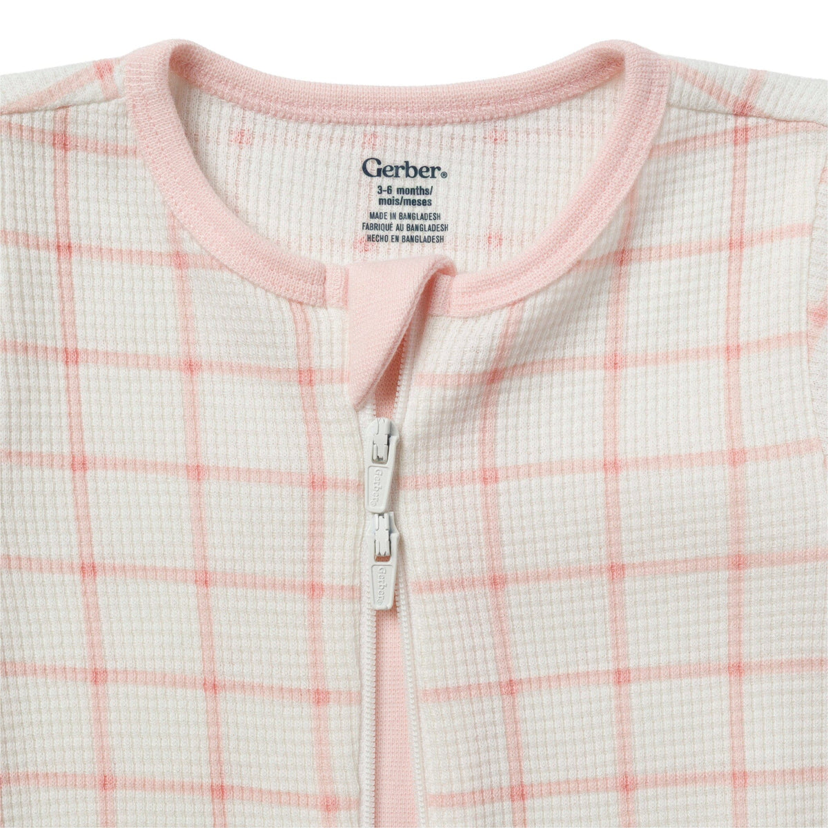 2-Pack Baby Girls Pink Pears Sleep 'N Play sleepwear Gerber® 