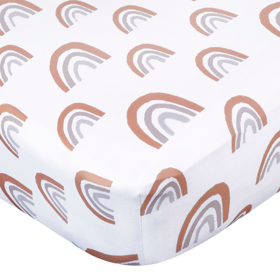 2-Pack Baby Neutral Boho Rainbow Crib Sheet Crib Sheets Gerber® 