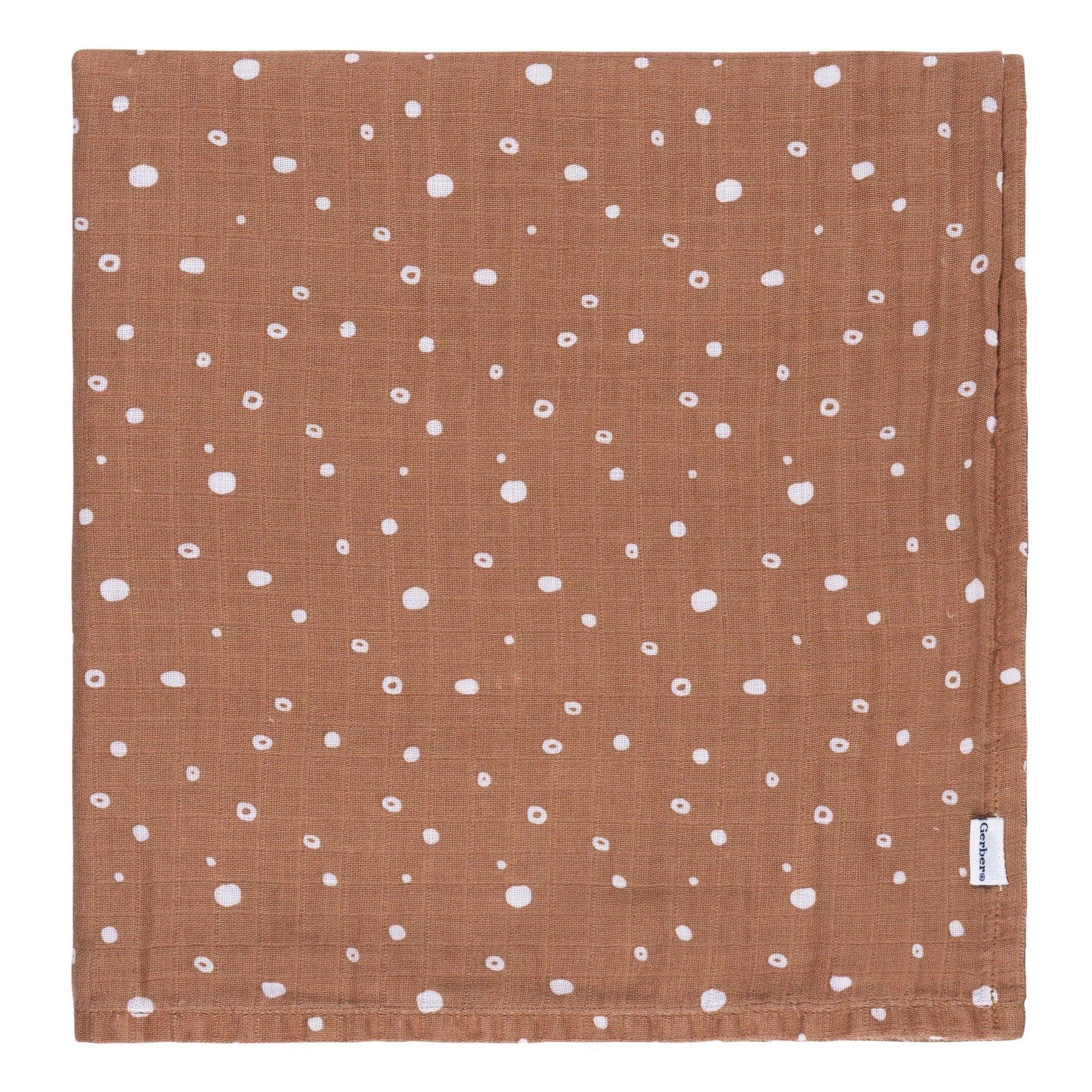 2-Pack Baby Neutral Boho Rainbow Muslin Blanket