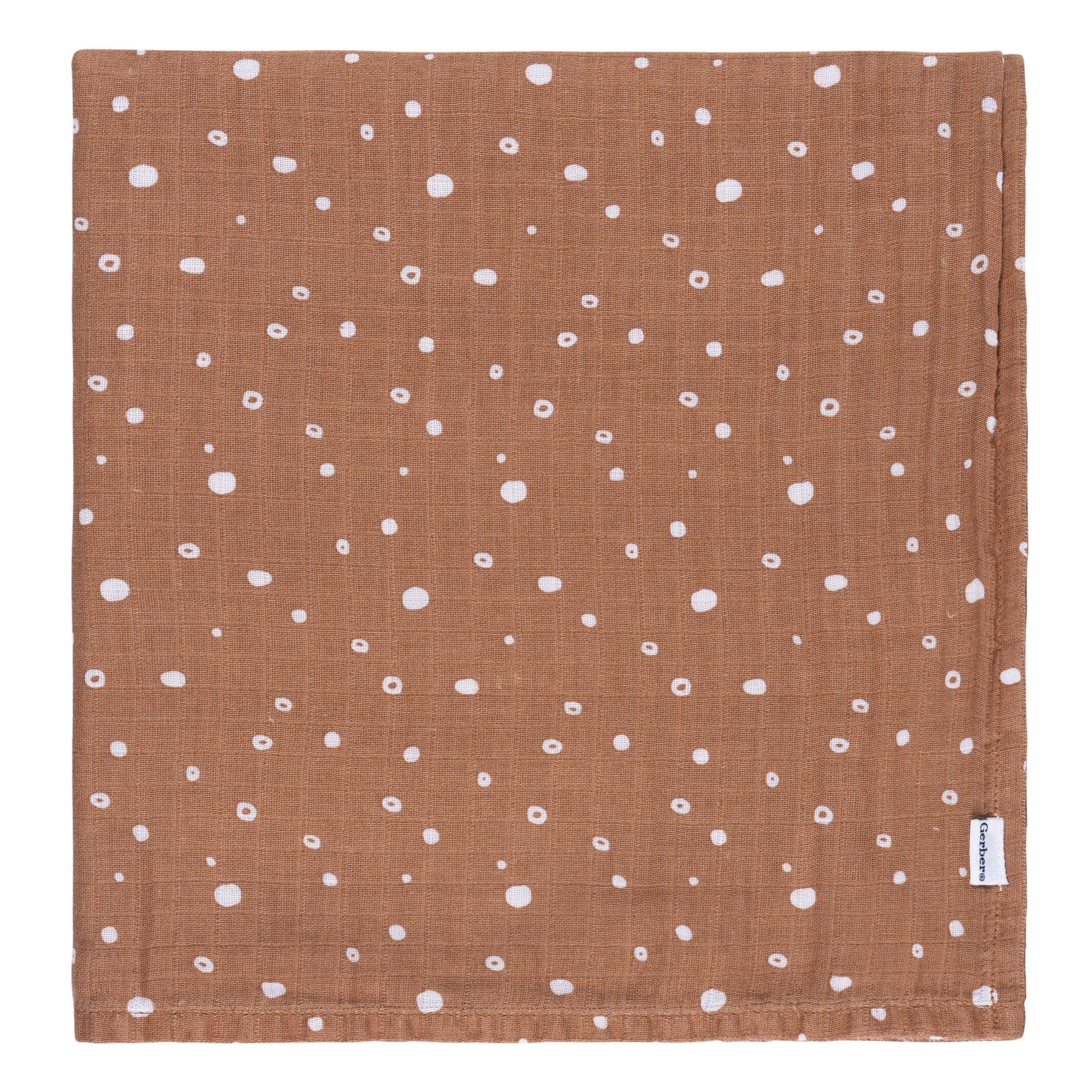 2-Pack Baby Neutral Boho Rainbow Muslin Blanket