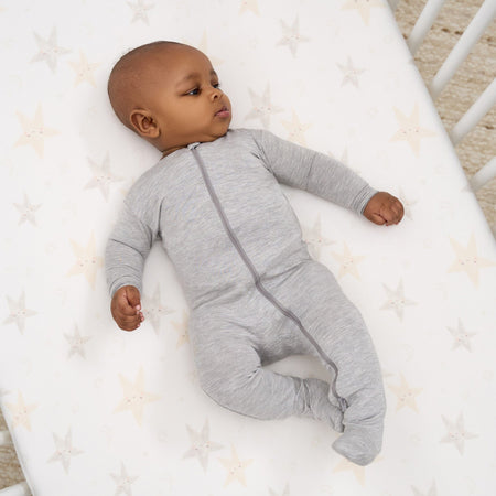 2-Pack Neutral Celestial Stretchy Crib Sheets