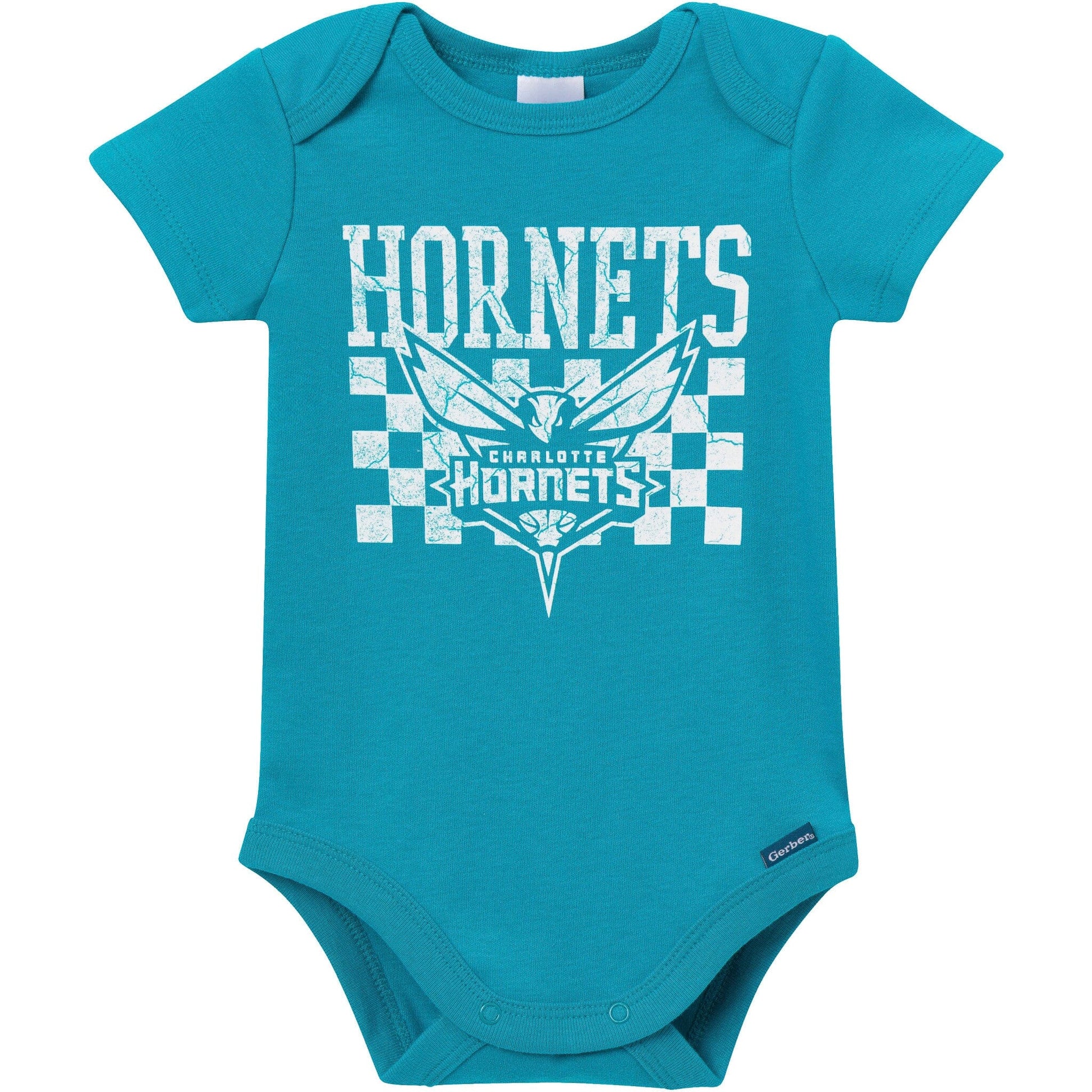 2-Pack Baby Neutral Charlotte Hornets Bodysuits Onesies Bodysuits Gerber® 