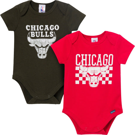 2-Pack Baby Neutral Chicago Bulls Bodysuits