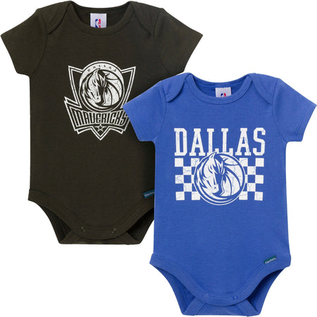 2-Pack Baby Neutral Dallas Mavericks Bodysuits