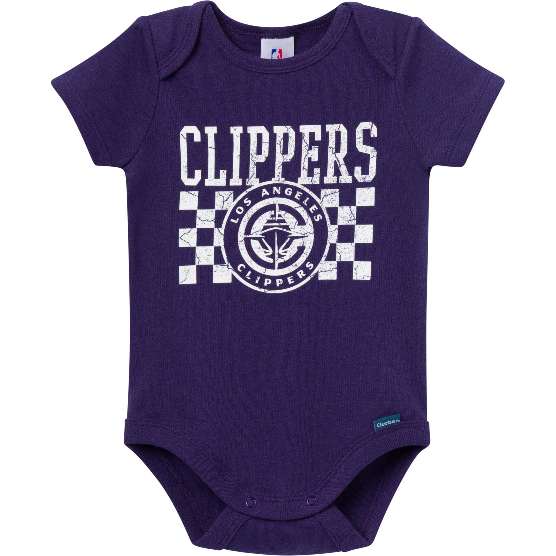 2-Pack Baby Neutral Los Angeles Clippers Bodysuits Onesies Bodysuits Gerber® 