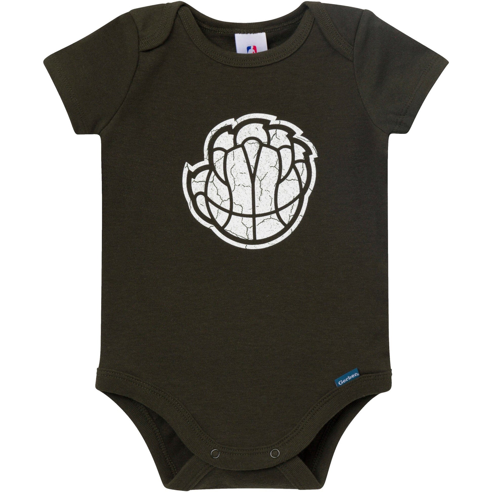 2-Pack Baby Neutral Memphis Grizzlies Bodysuits Onesies Bodysuits Gerber® 