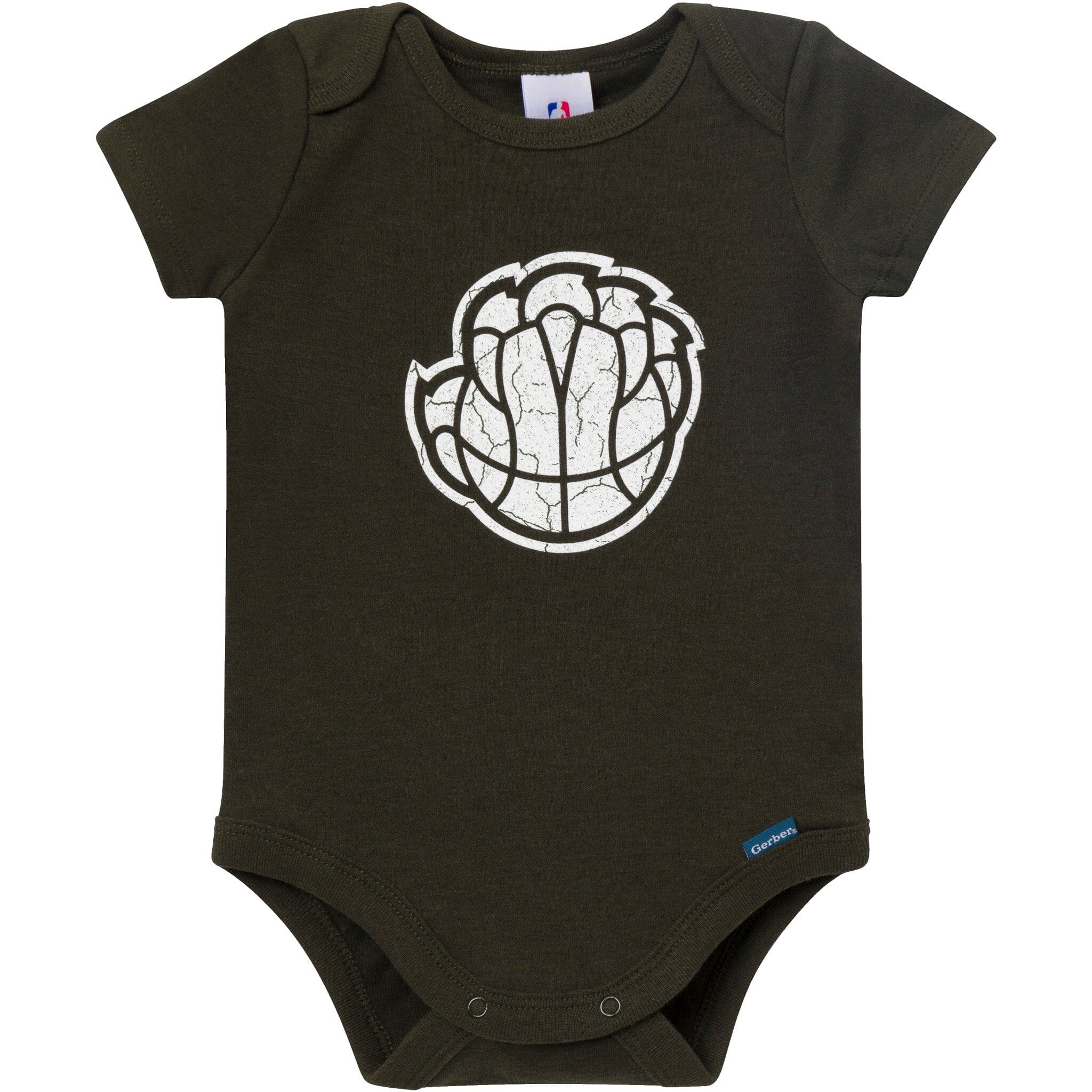 2-Pack Baby Neutral Memphis Grizzlies Bodysuits Onesies Bodysuits Gerber® 