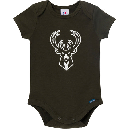 2-Pack Baby Neutral Milwaukee Bucks Bodysuits