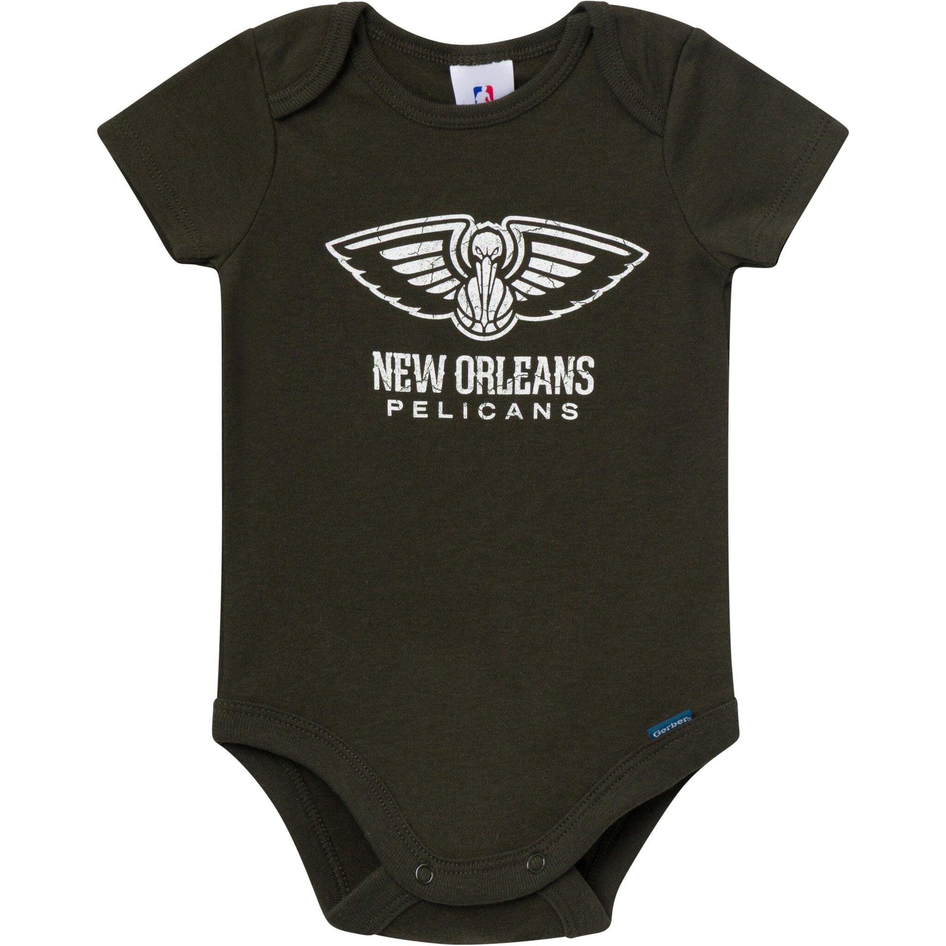 2-Pack Baby Neutral New Orleans Pelicans Bodysuits Onesies Bodysuits Gerber® 