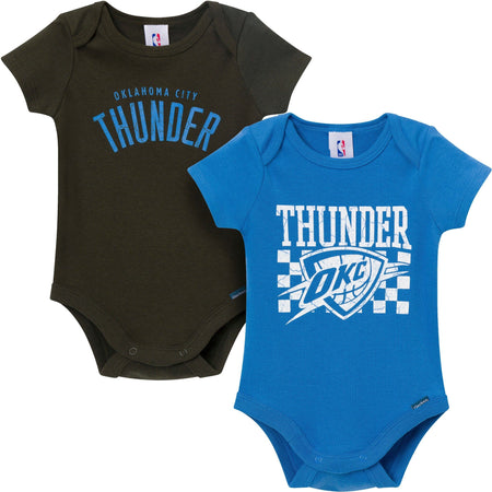 2-Pack Baby Neutral Oklahoma City Thunder Bodysuits
