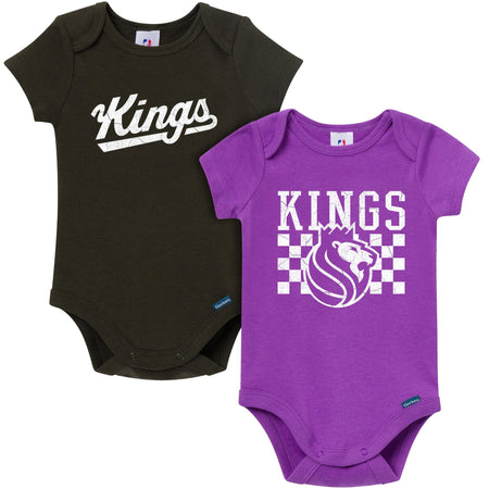 2-Pack Baby Neutral Sacramento Kings Bodysuits