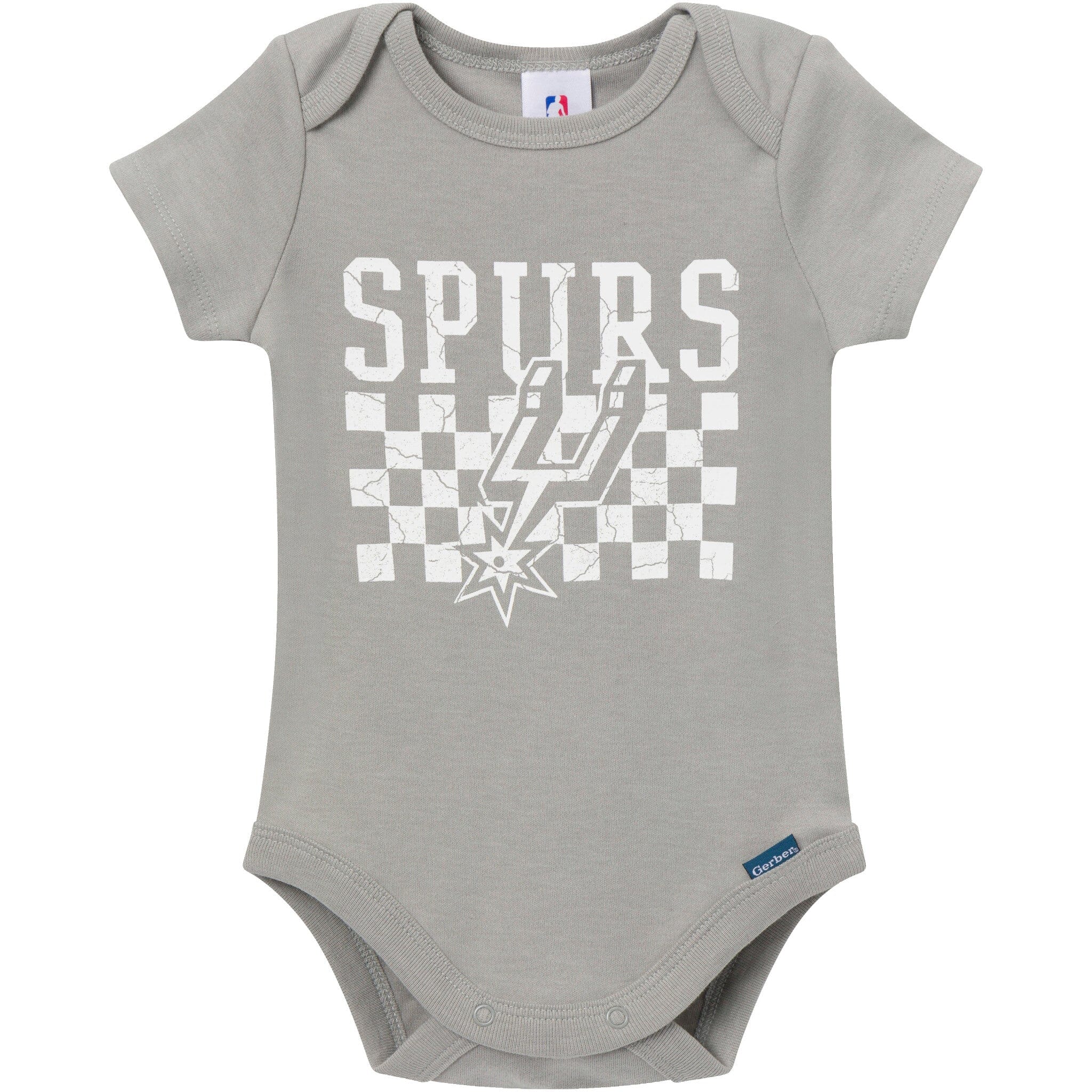 2-Pack Baby Neutral San Antonio Spurs Bodysuits Onesies Bodysuits Gerber® 