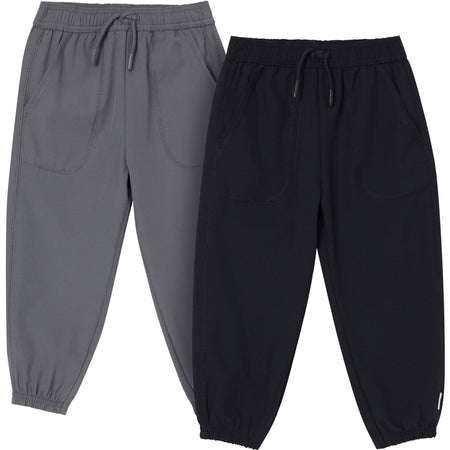 2-Pack Infant & Toddler Boys Black Pants