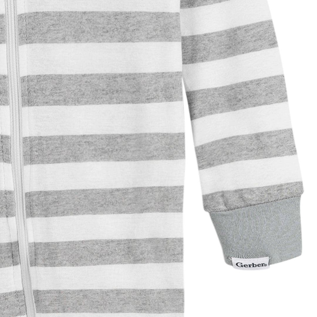 2-Pack Infant & Toddler Boys Blue Snowman Snug Fitting Footless Pajamas Sleepwear Gerber® 