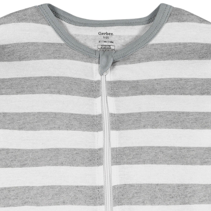 2-Pack Infant & Toddler Boys Blue Snowman Snug Fitting Footless Pajamas Sleepwear Gerber® 