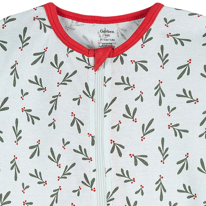 2-Pack Infant & Toddler Girls Ivory Gifts Snug Fitting Footless Pajamas Sleepwear Gerber® 