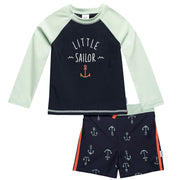 2-Piece Baby & Toddler Boys Anchors Rashguard Set