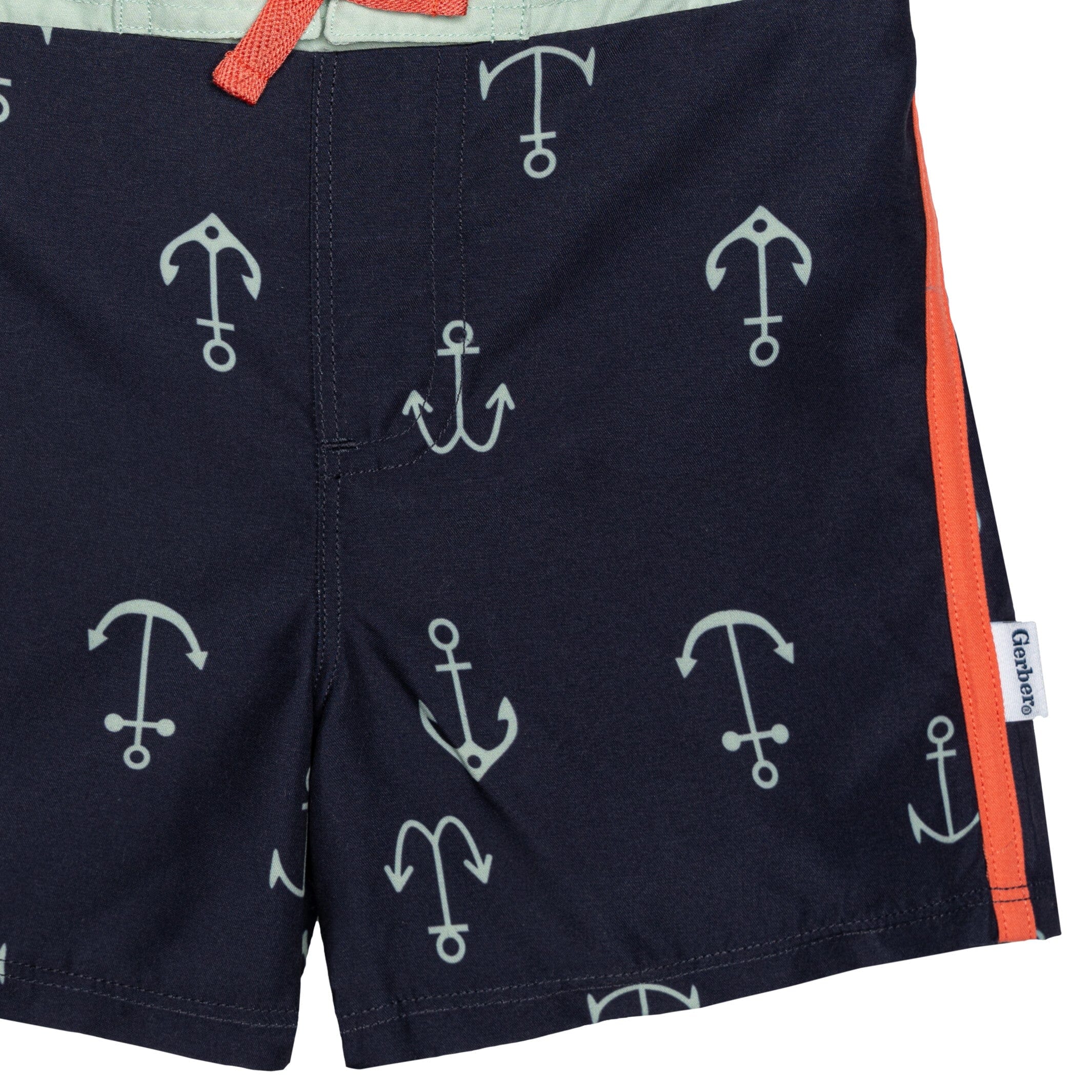 2-Piece Baby & Toddler Boys Anchors Rashguard Set