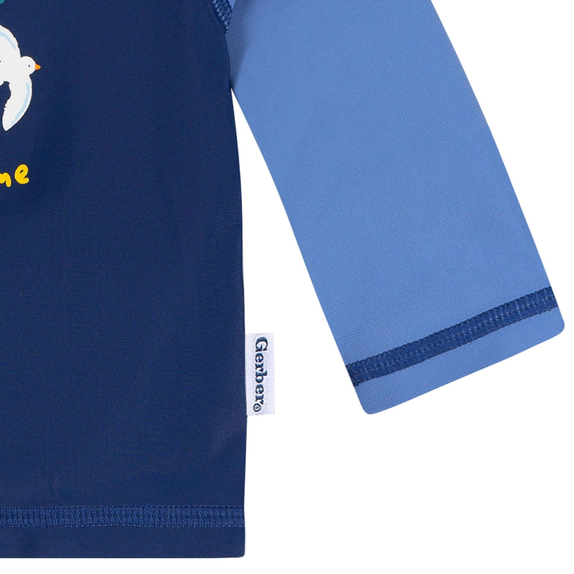2-Piece Baby & Toddler Boys Blue Birds Rashguard & Trunks Set Swimwear Gerber® 