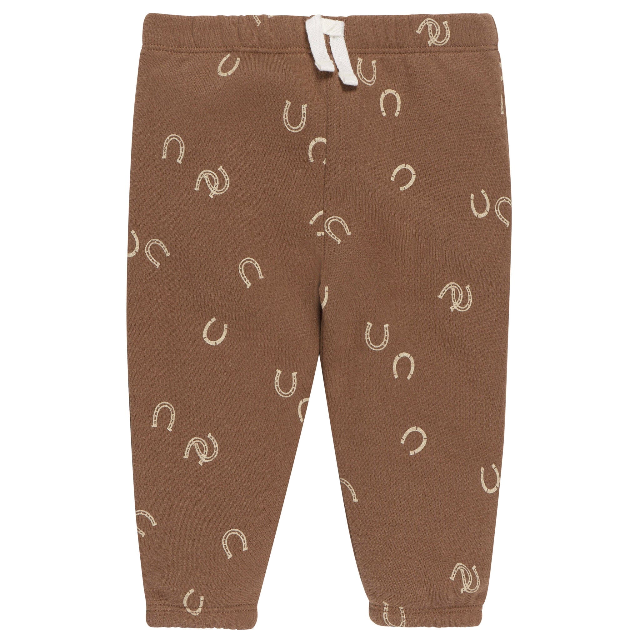 2-Piece Baby & Toddler Boys Brown Horseshoe Fleece Outfit Set outfits Gerber® 