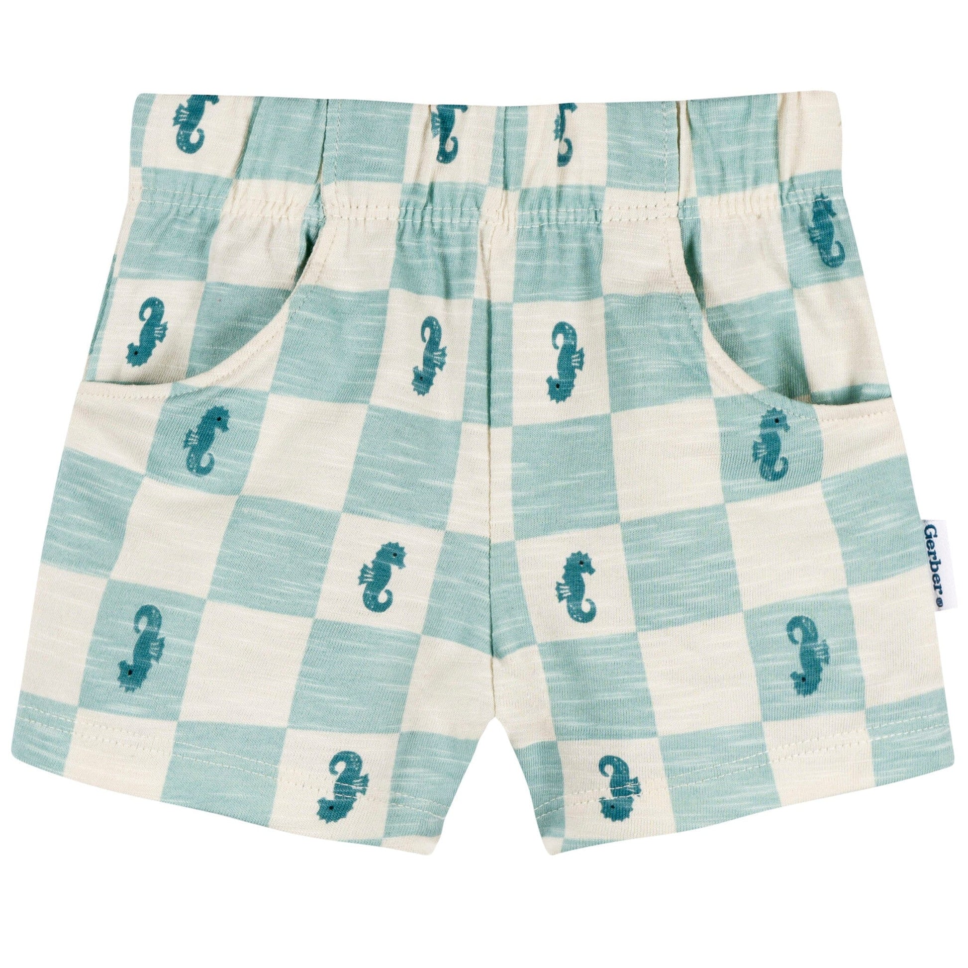 2-Piece Baby & Toddler Boys Green Seahorse T-Shirt and Shorts Set Outfits & Sets Gerber® 