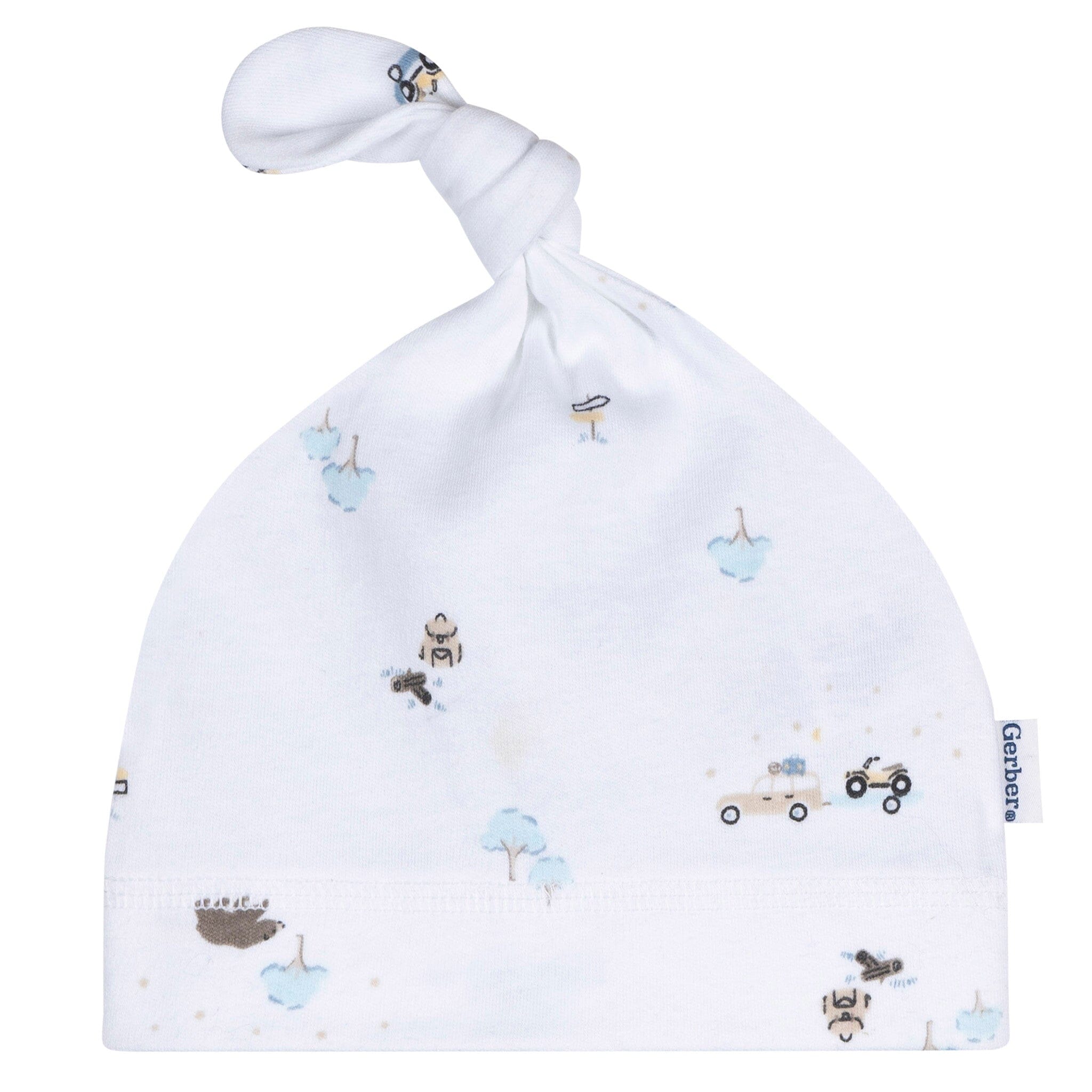 2-Piece Baby Boys Road Trip Swaddle and Cap Set Blankets Gerber® 