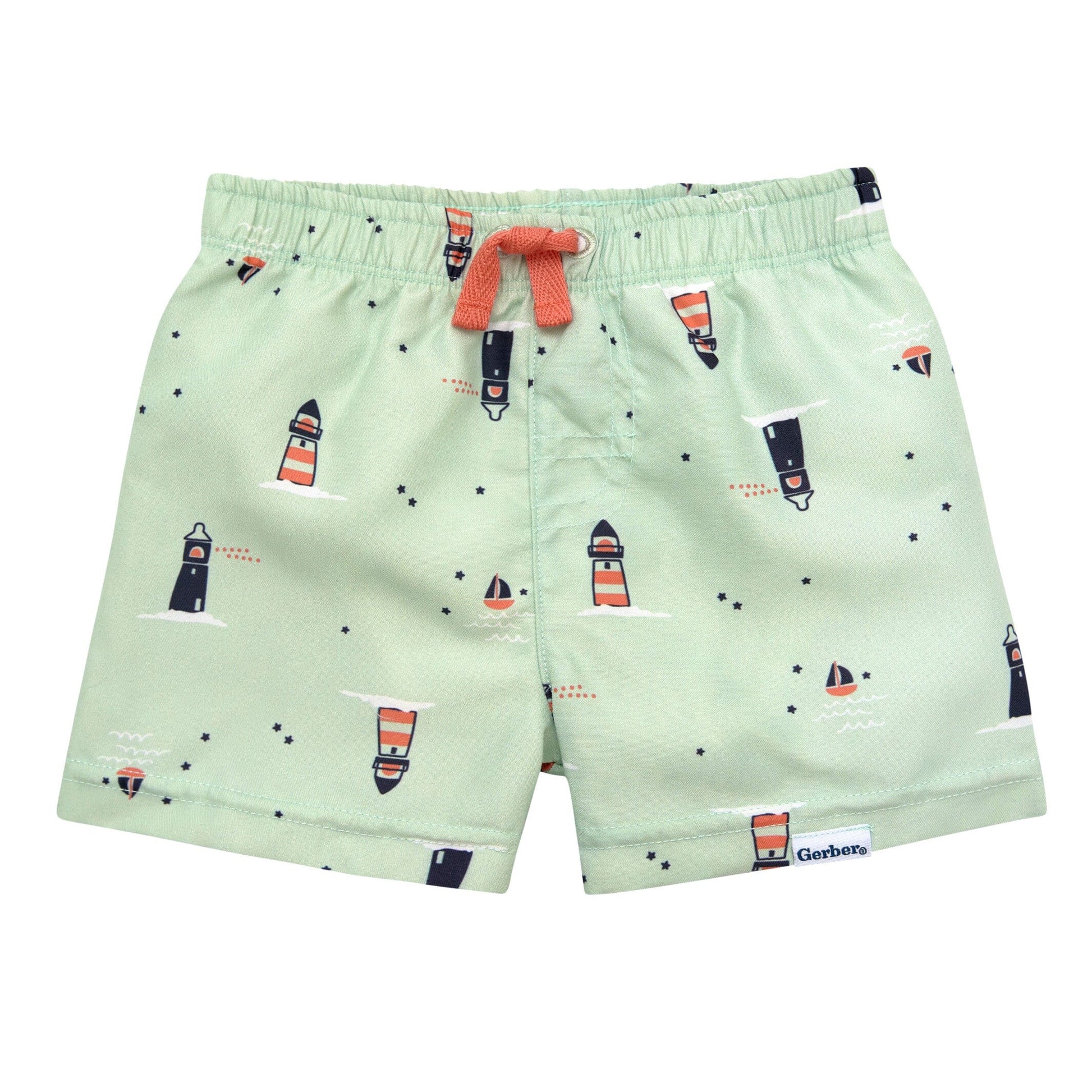 2-Piece Baby & Toddler Boys Sailboat Rashguard Set