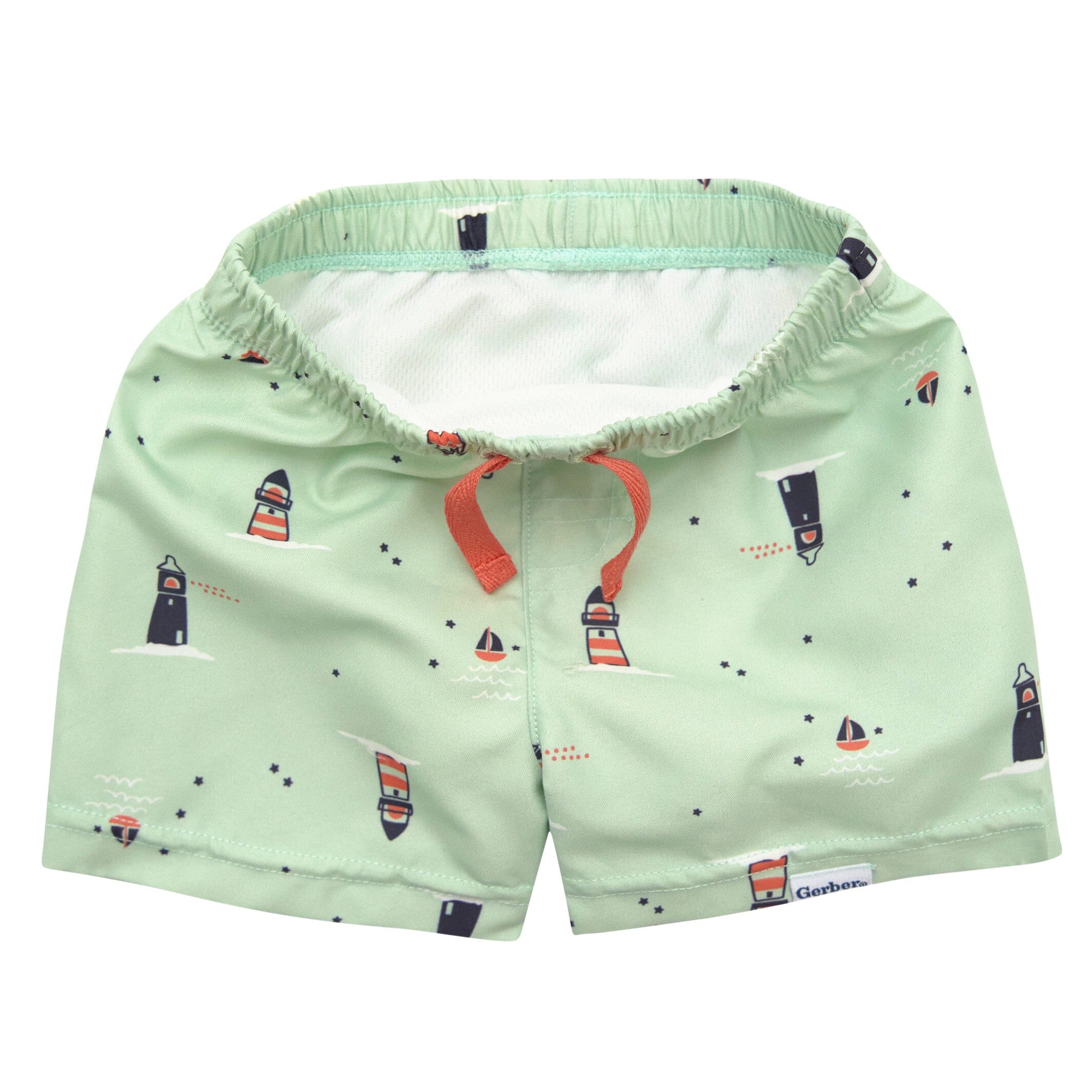 2-Piece Baby & Toddler Boys Sailboat Rashguard Set