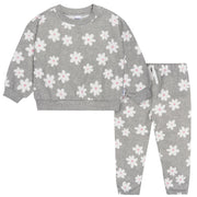 2-Piece Baby & Toddler Girls Big Daisies Fleece Outfit Set Outfits & Sets Gerber® 