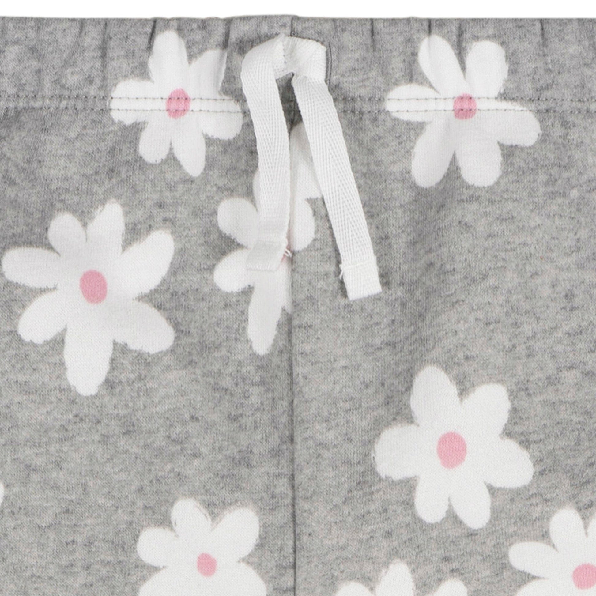 2-Piece Baby & Toddler Girls Big Daisies Fleece Outfit Set Outfits & Sets Gerber® 