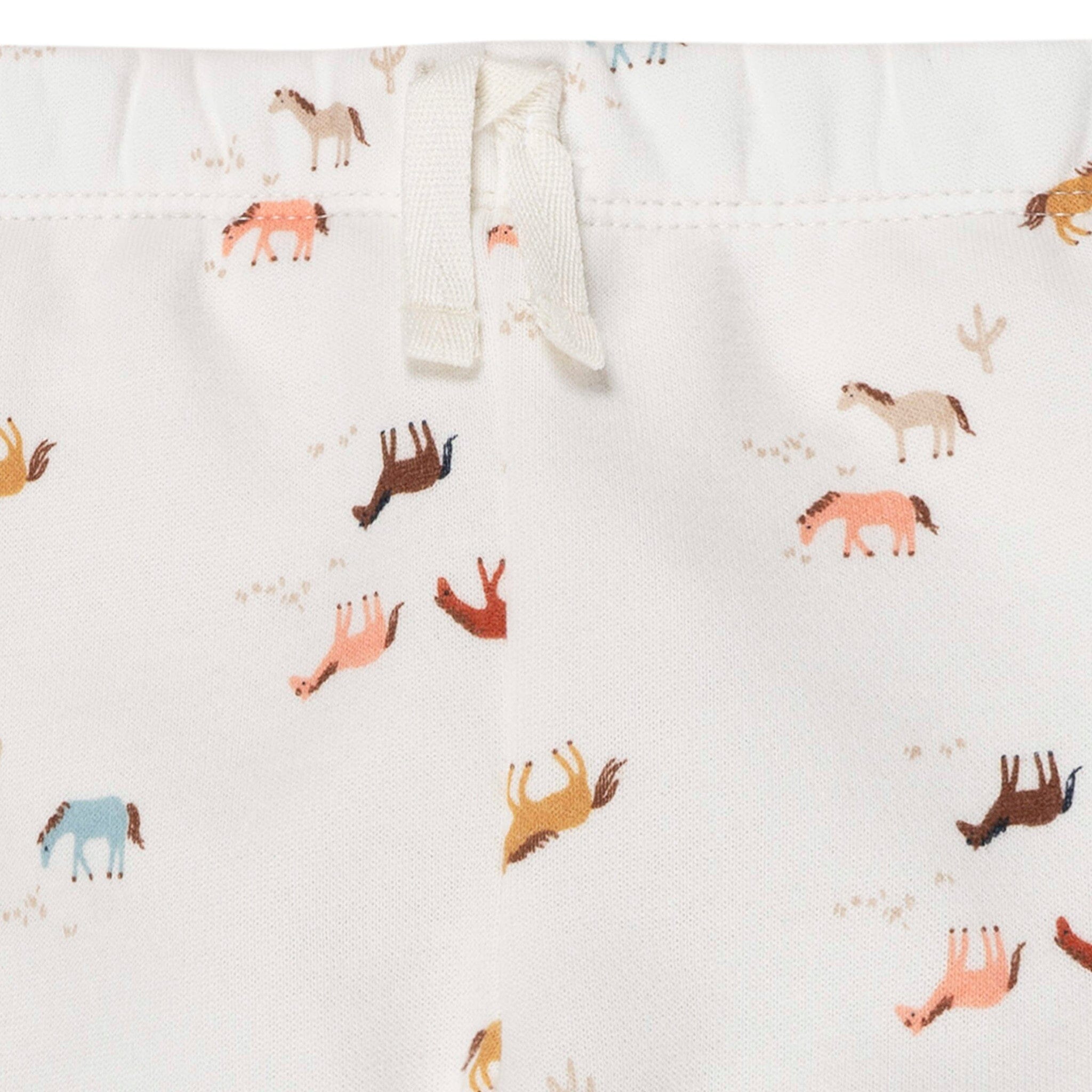 2-Piece Baby & Toddler Girls Western Horses Fleece Outfit Set Outfits & Sets Gerber® 