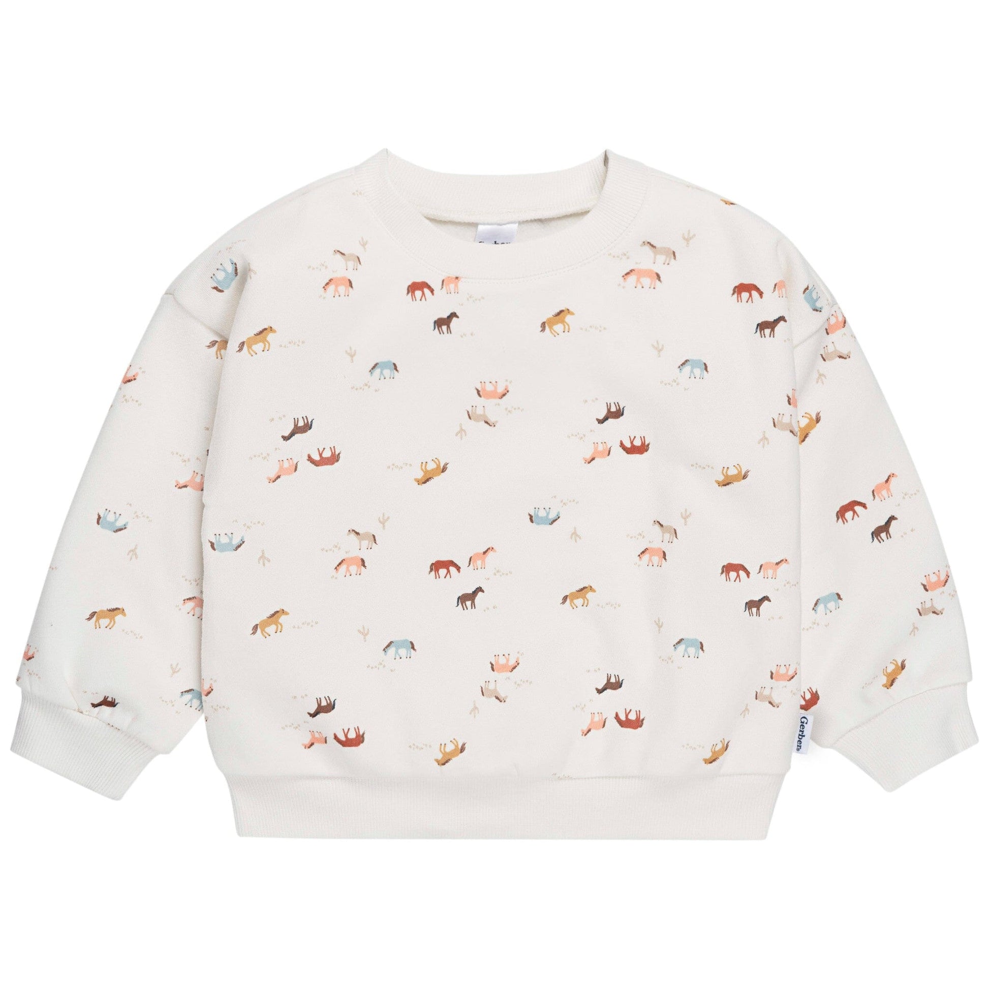 2-Piece Baby & Toddler Girls Western Horses Fleece Outfit Set Outfits & Sets Gerber® 