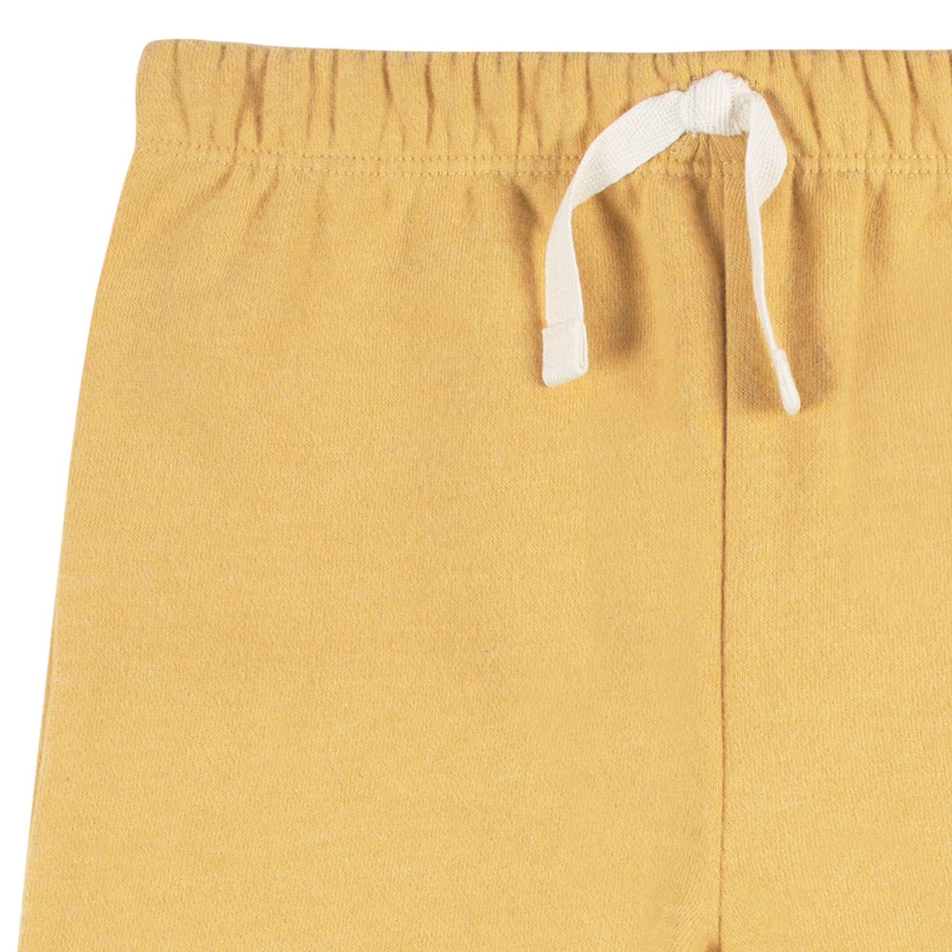 2-Piece Baby & Toddler Neutral Yellow Fleece Set