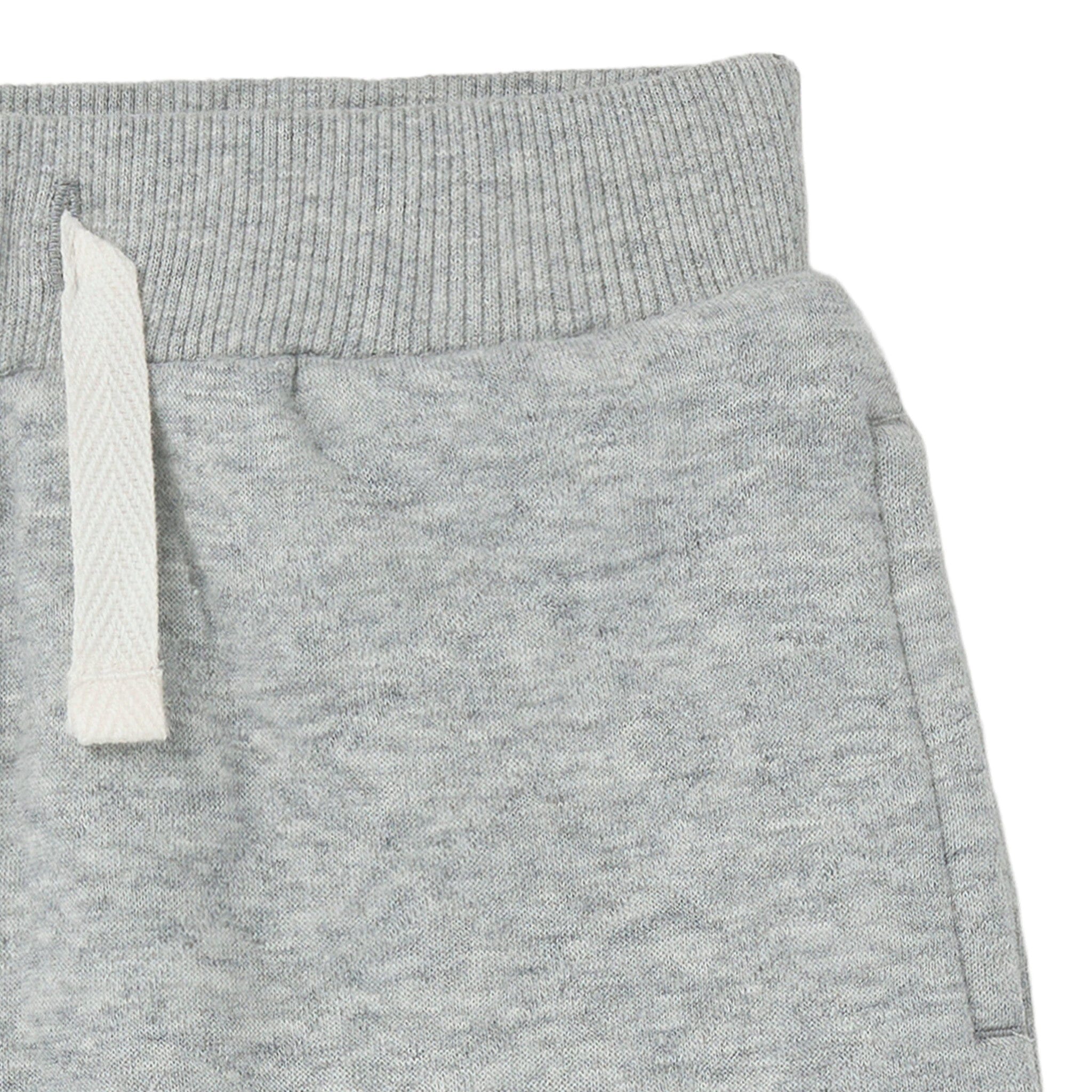 2-Piece Baby Boys Grey Quilted Top & Jogger Set