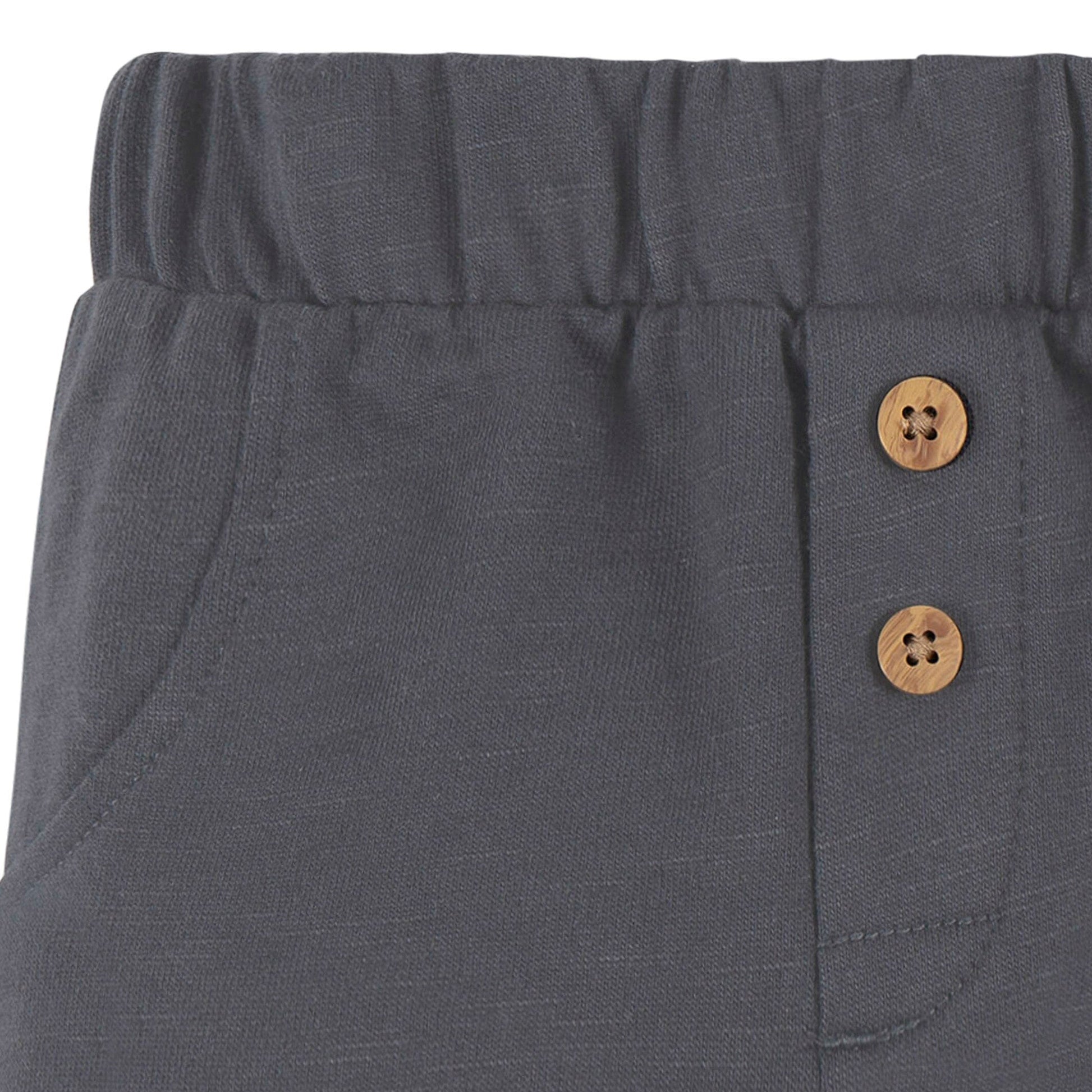 2-Piece Baby Boys Little Dude Jogger Set