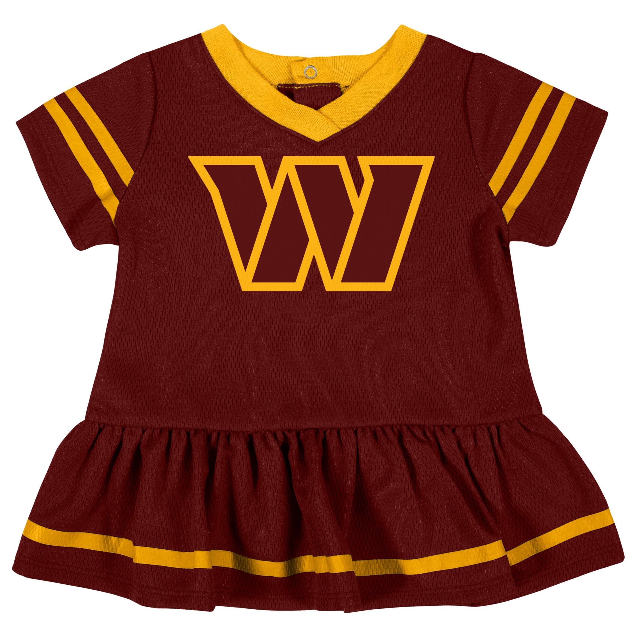 2-Piece Baby Girls Commanders Dress & Diaper Cover Set