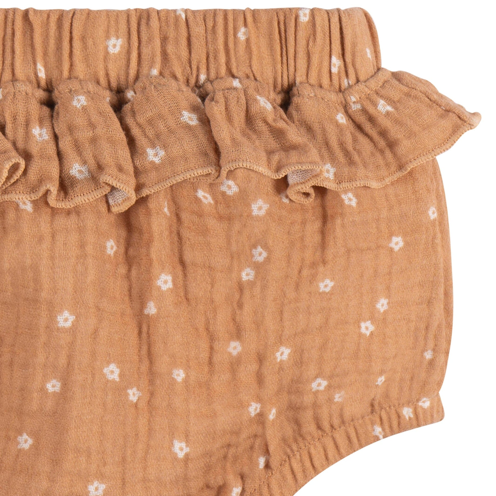 2-Piece Baby Girls Ditsy Floral Dress and Diaper Cover