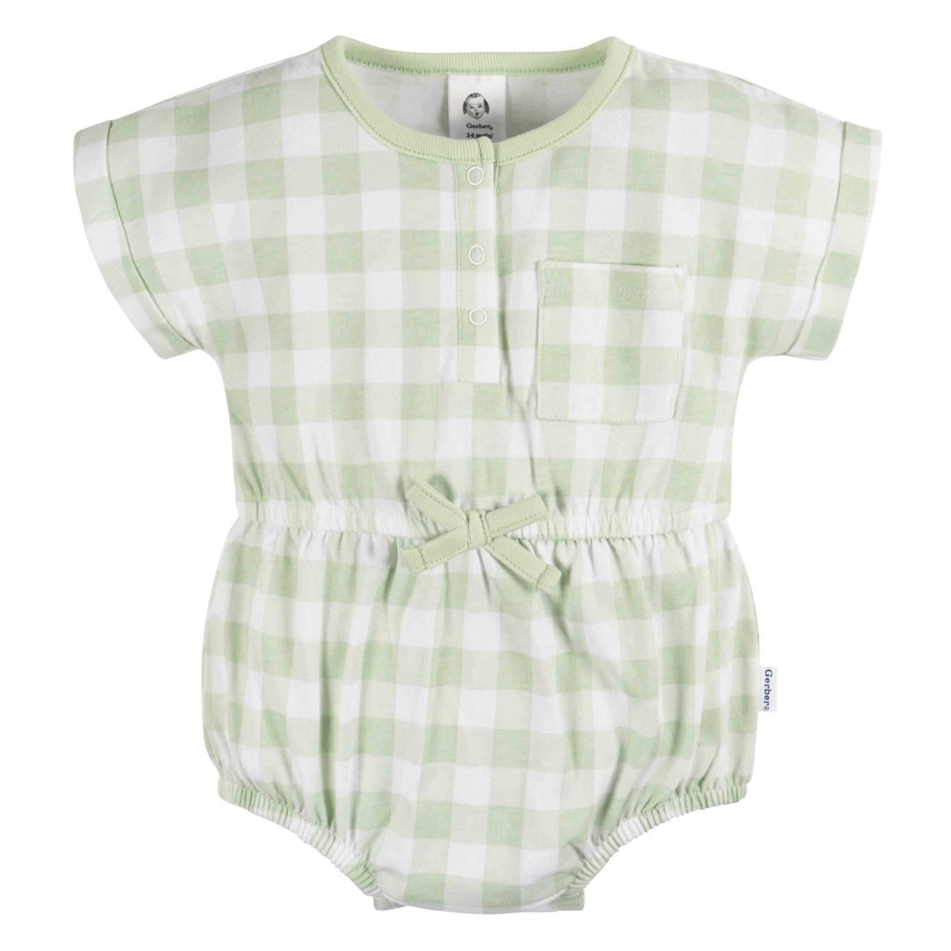 2-Pack Baby Girls Fruit Romper