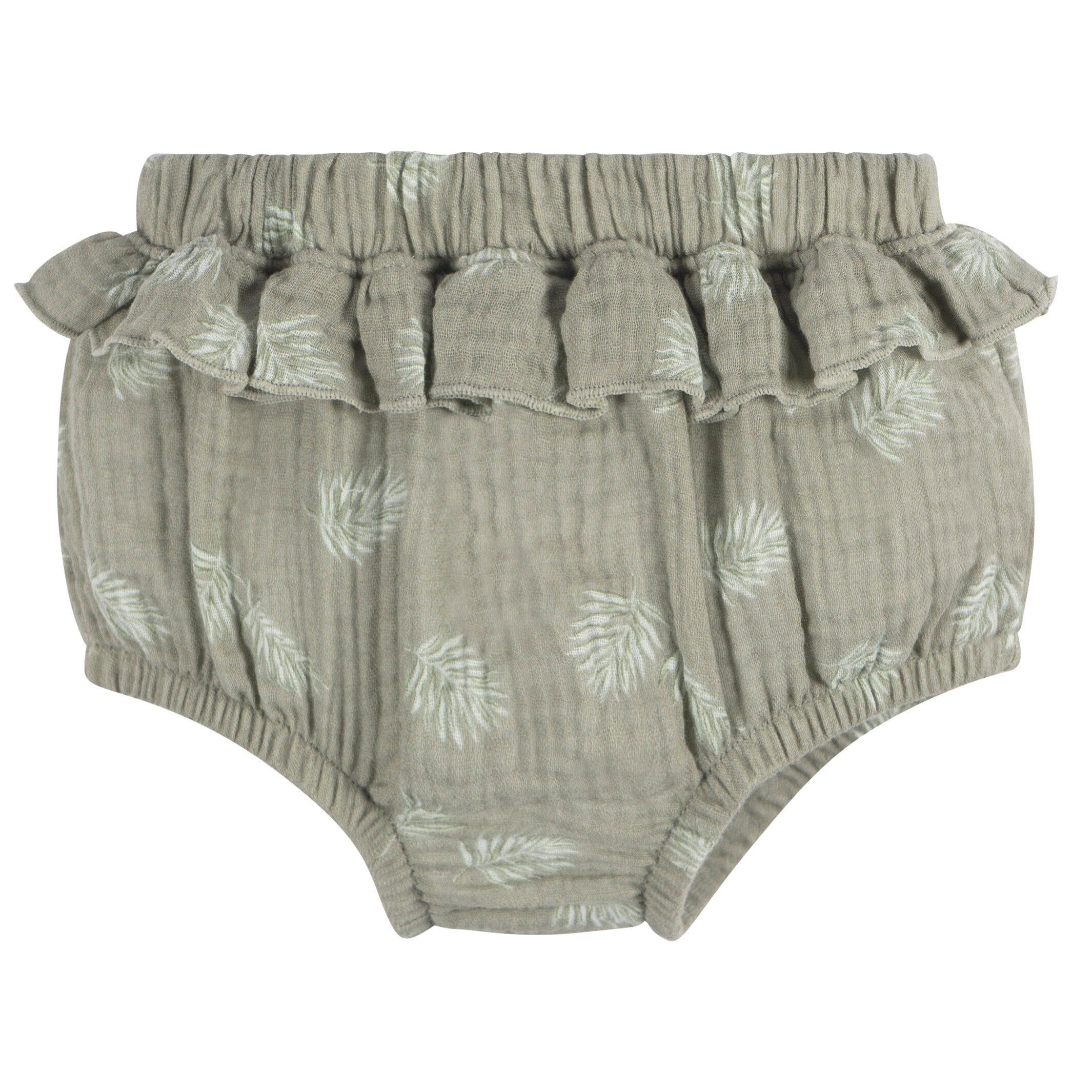 2-Piece Baby Girls Palms Dress and Diaper Cover