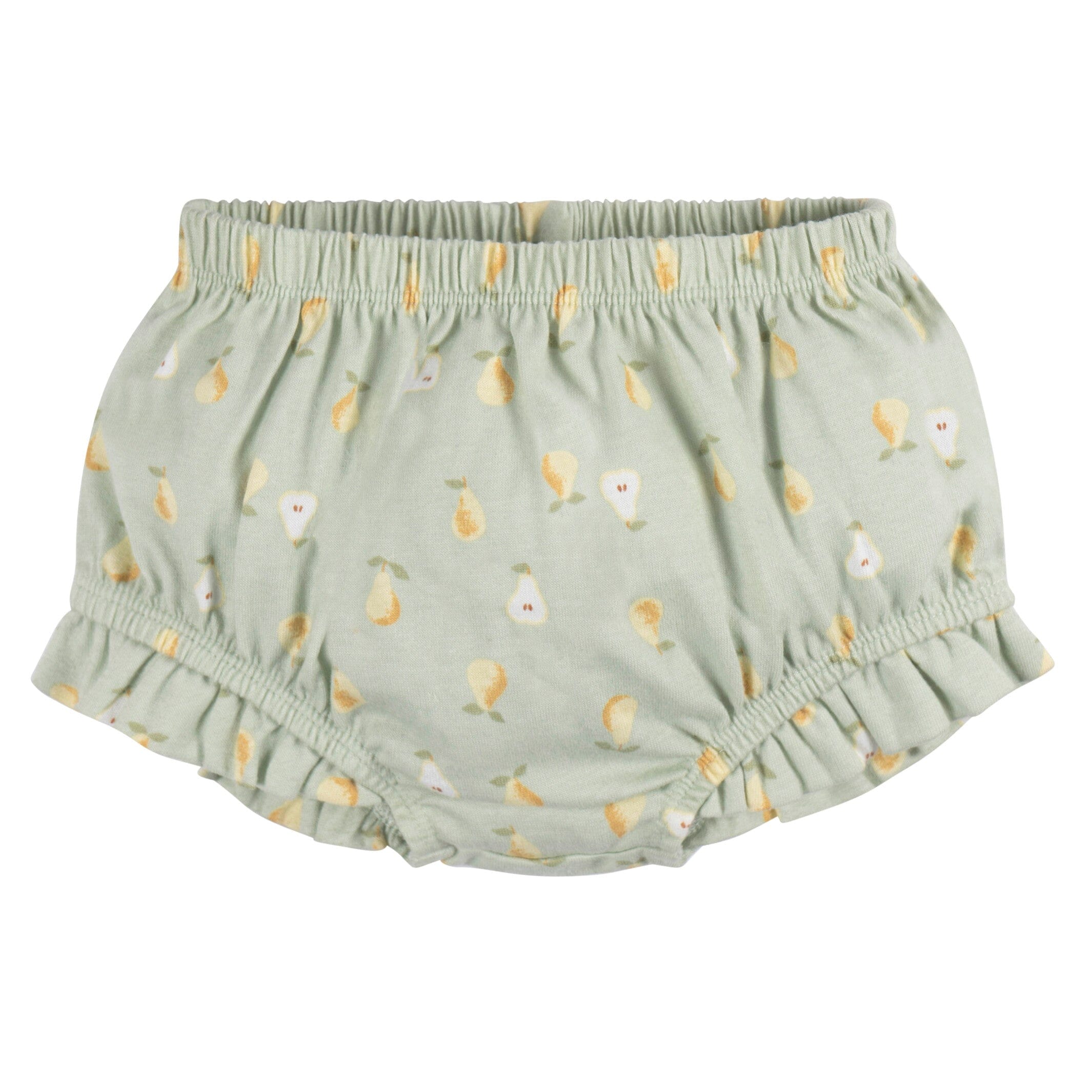 2-Piece Baby Girls Pears Dress and Diaper Cover