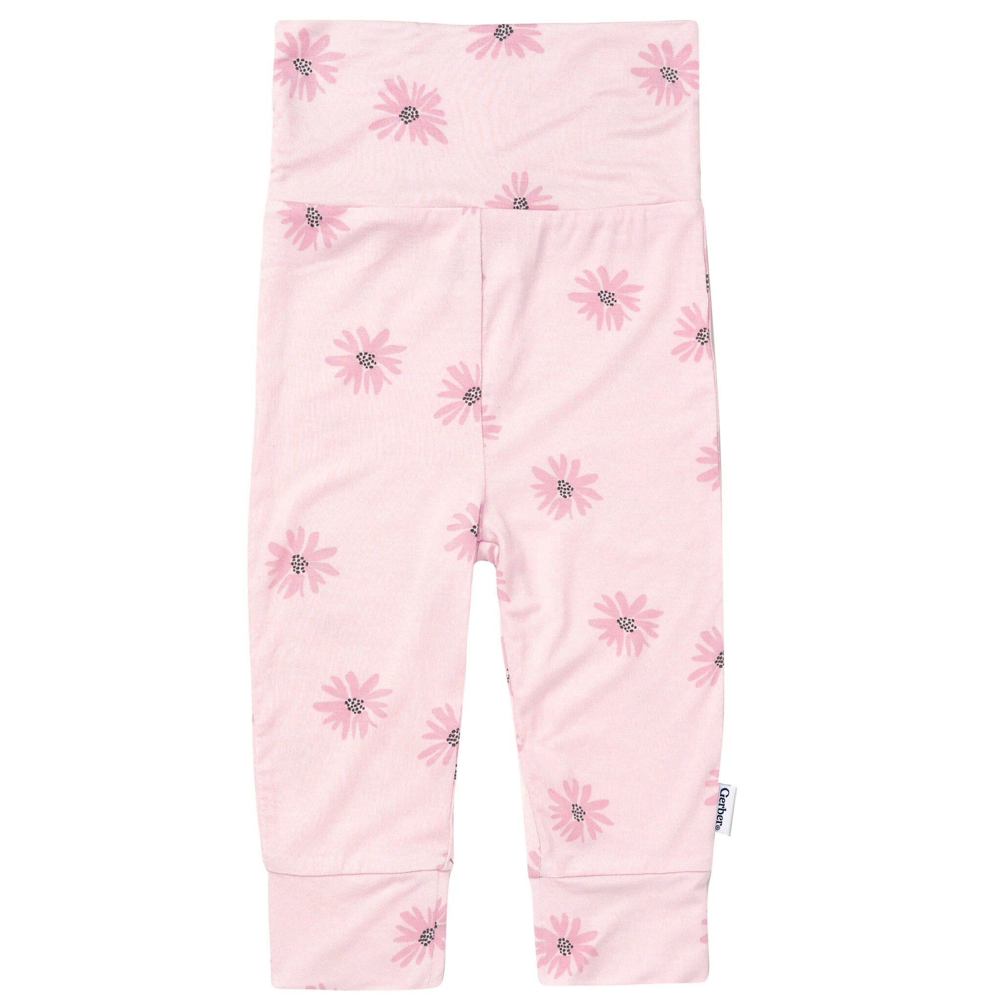 2-Piece Baby Girls Pink Floral Onesie® Pant Set Outfits & Sets Gerber® 