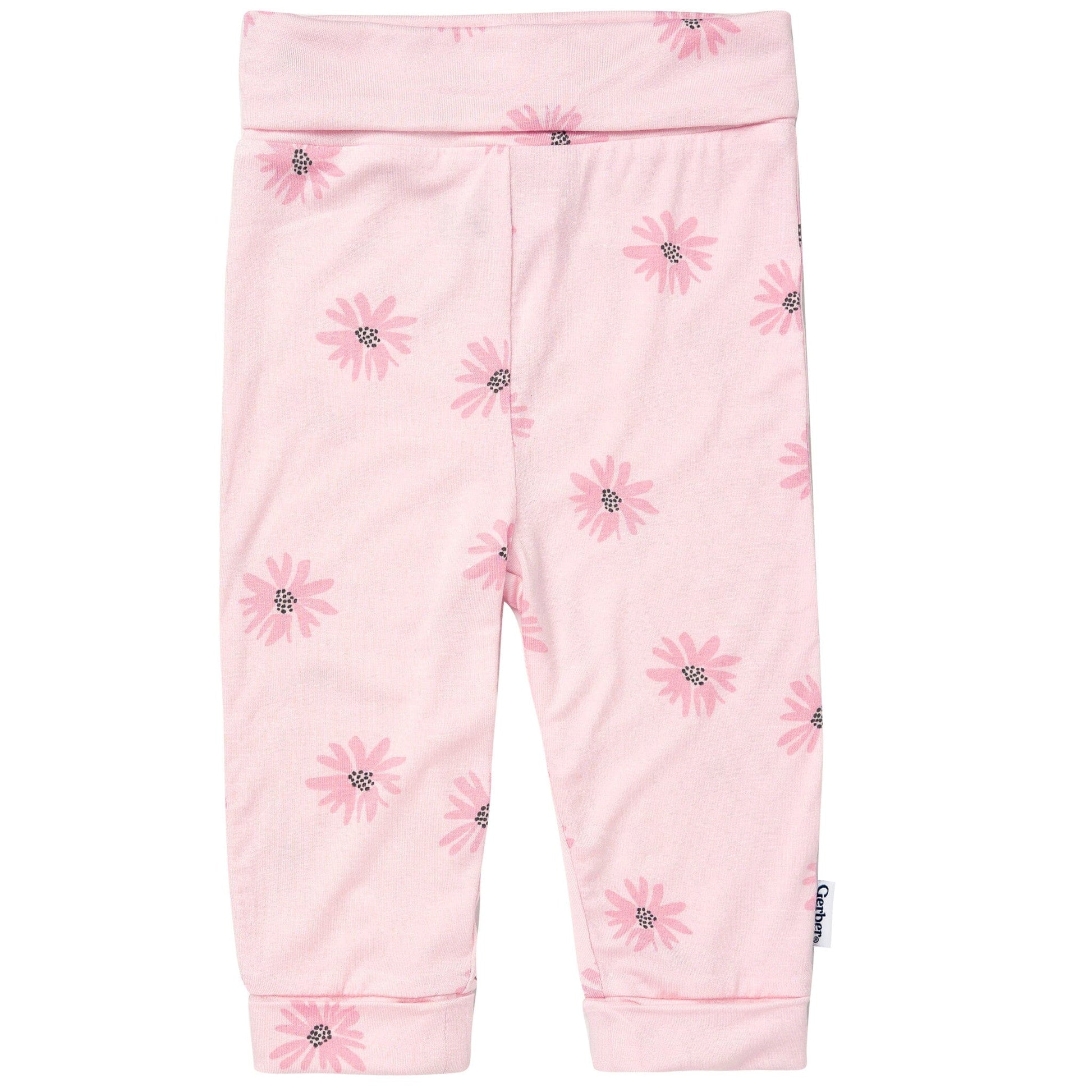 2-Piece Baby Girls Pink Floral Onesie® Pant Set Outfits & Sets Gerber® 