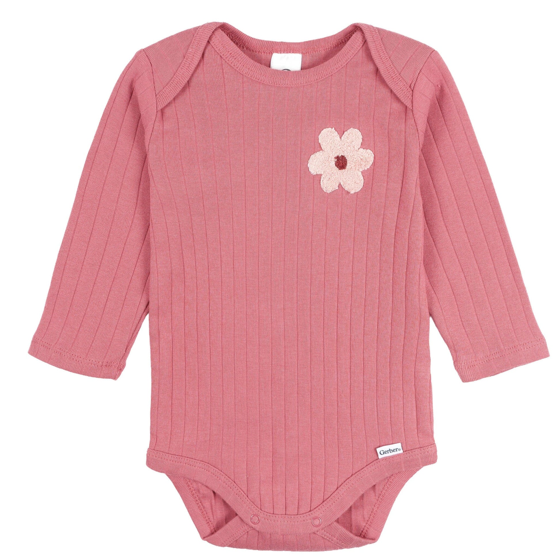 2-Piece Baby Girls Rose Bodysuit and Pant Set outfits Gerber® 