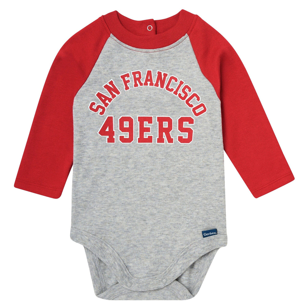 2-Piece Baby Neutral 49Ers Bodysuit and Jogger Set NFL NFL 