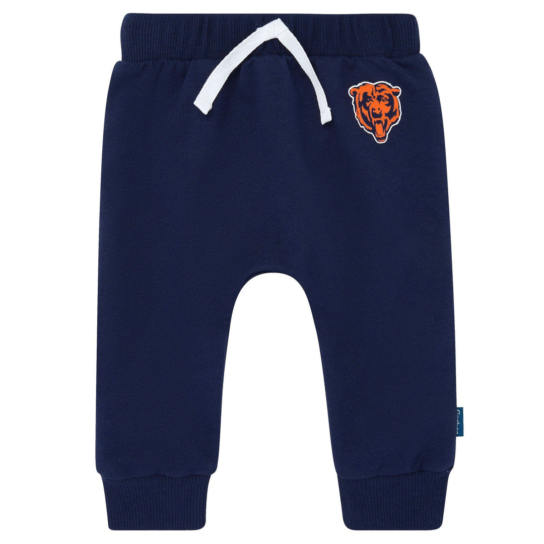 2-Piece Baby Neutral Chicago Bears Bodysuit and Jogger Set NFL NFL 