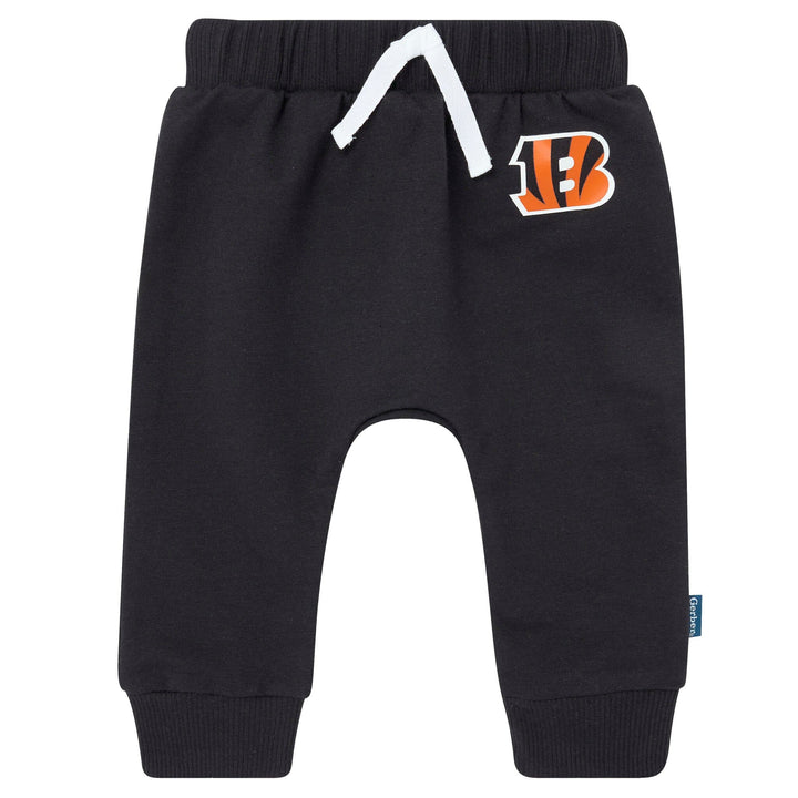2-Piece Baby Neutral Cincinatti Bengals Bodysuit and Jogger Set NFL NFL 
