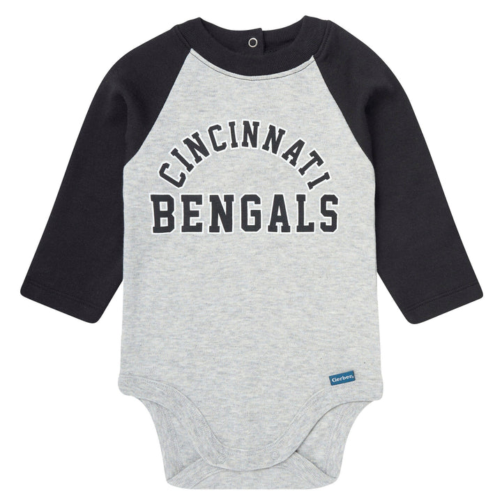 2-Piece Baby Neutral Cincinatti Bengals Bodysuit and Jogger Set NFL NFL 