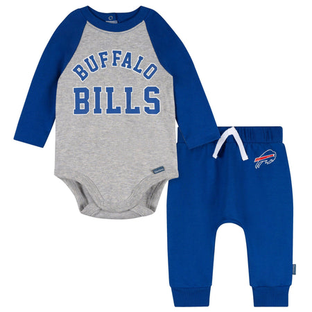 2-Piece Baby Buffalo Bills Bodysuit and Jogger Set