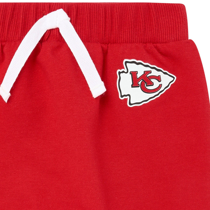2-Piece Baby Neutral Kansas City Chiefs Bodysuit and Jogger Set NFL NFL 